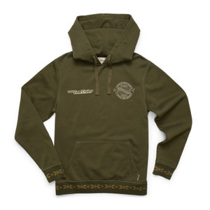 Howler Brothers x Land Cruiser Hoodie Men's in Dark Olive